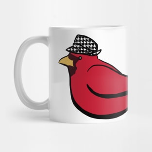 Houndstooth Cardinal Mug